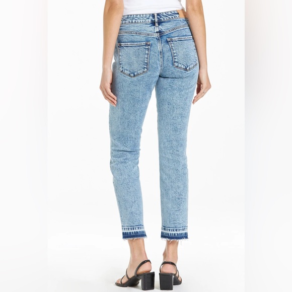 Dear John Denim Women's Blaire High Rise Ankle Slim Straight Jeans - Picture 6 of 6